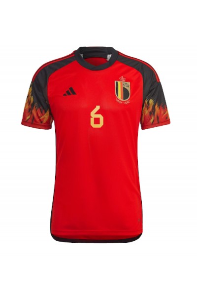 Fotbalové Dres Belgie Axel Witsel #6 Domácí Oblečení MS 2022 Krátký Rukáv